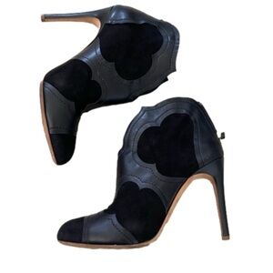 Rupert Sanderson Booties Heeled Size 36.5 Black